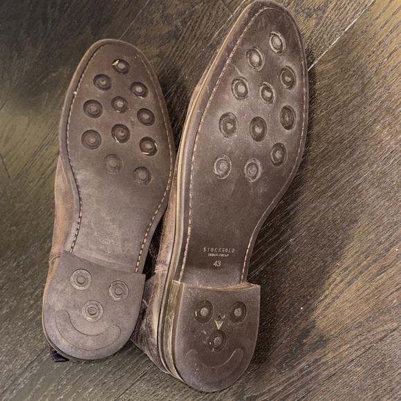 Stockholm Men's Brown Leather Boots 43 - Picture 2 of 6